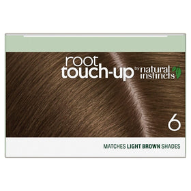 CLAIROL Natural Instincts root touch-up PERMANENT Hair Colour - 6 Light Brown