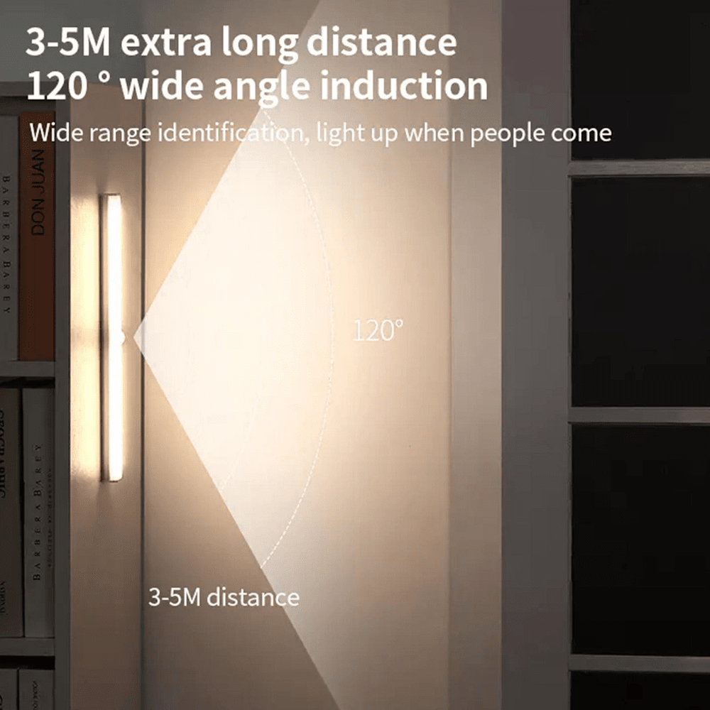 32cm Rechargeable Motion Sensor Night Light - White