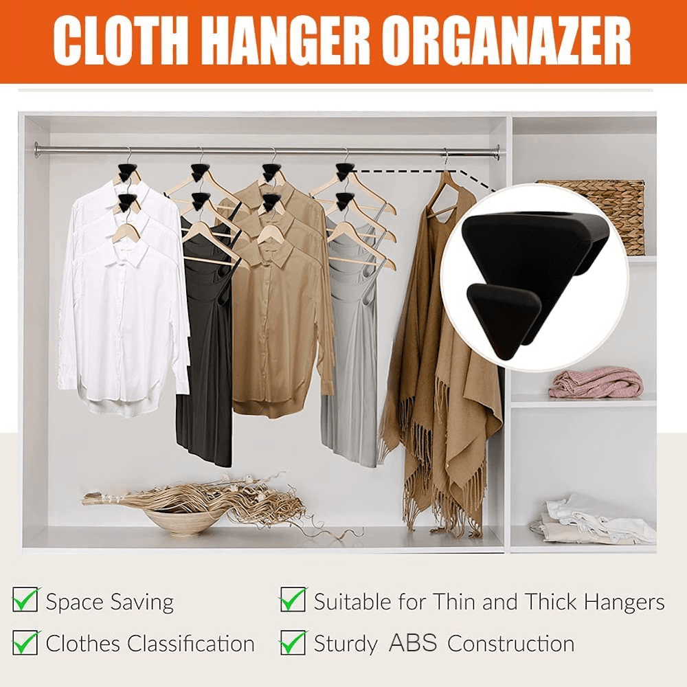 18 pcs. Clothes Hanger Connector Hooks