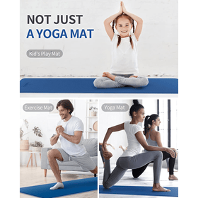 Professional TPE Yoga Mats - Blue