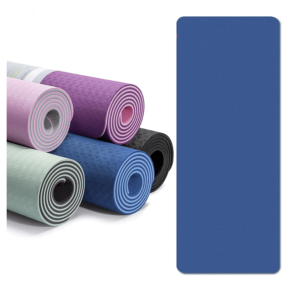 Professional TPE Yoga Mats - Blue