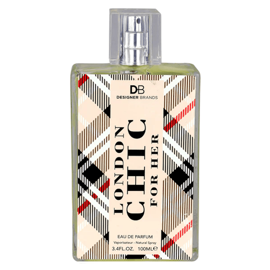 Dupe for Burberry Brit for Her - Designer Brands LONDON CHIC for Her 100mL EDP