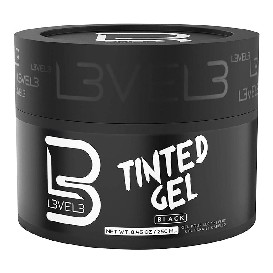 L3VEL3 Tinted Gel 250mL - Black