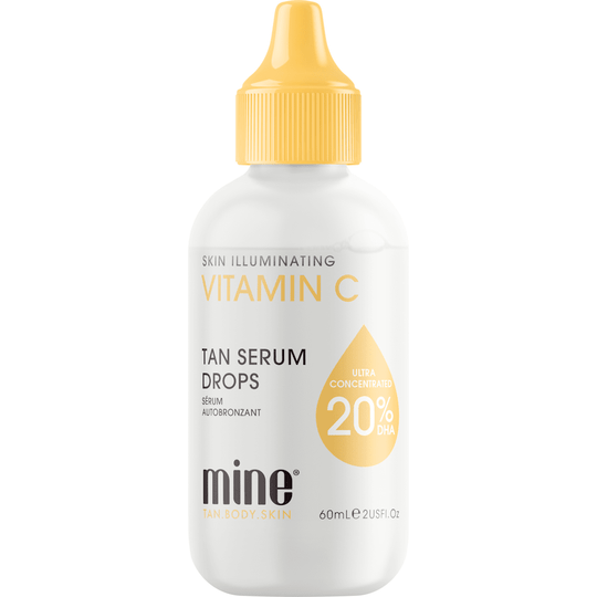 mineTan Vitamin C Tan Serum Drops 60mL