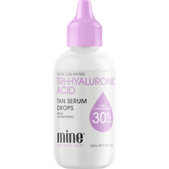 mineTan Tri-Hyaluronic Acid Tan Serum Drops 60mL