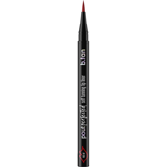 b.tan Pout Perfected Self Tanning Lip Liner 1mL - Red AF