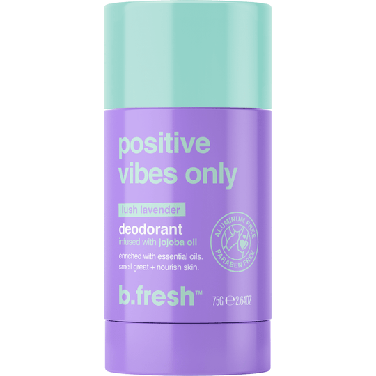 b.fresh Positive Vibes Only Deodorant infused with Jojoba Oil