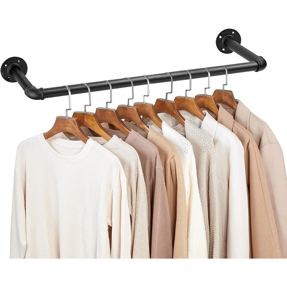 Industrial Pipe Clothes Rack - 100cm