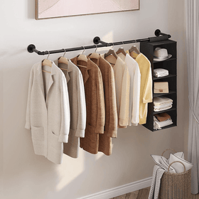 Industrial Pipe Clothes Rack - 170cm