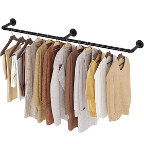 Industrial Pipe Clothes Rack - 220cm