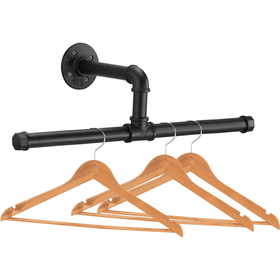 Floating Clothing Rack Wall Mounted