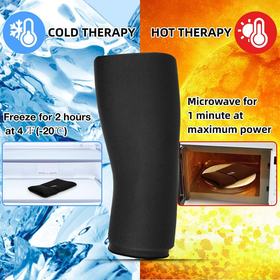 Hot/Cold Gel Wrap for Injury of Knee/Calf/Elbow - L