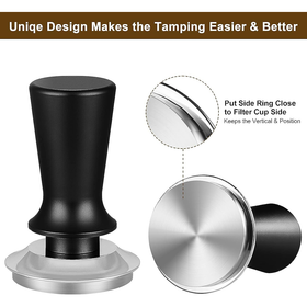 58mm Calibrated Espresso Tamper with Spring Loaded