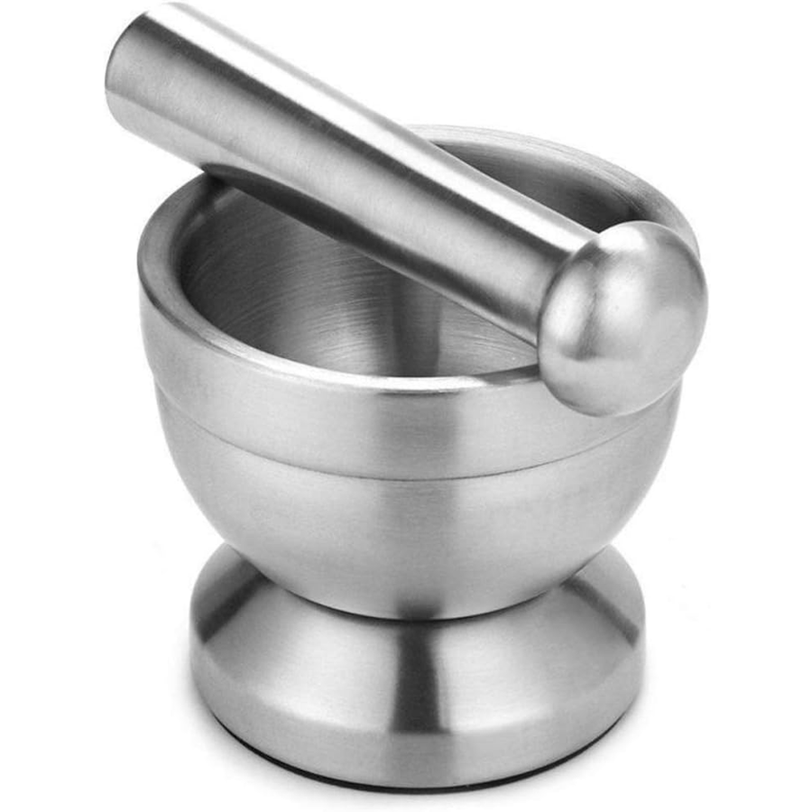 Stainless Steel Mortar and Pestle Spice Grinder