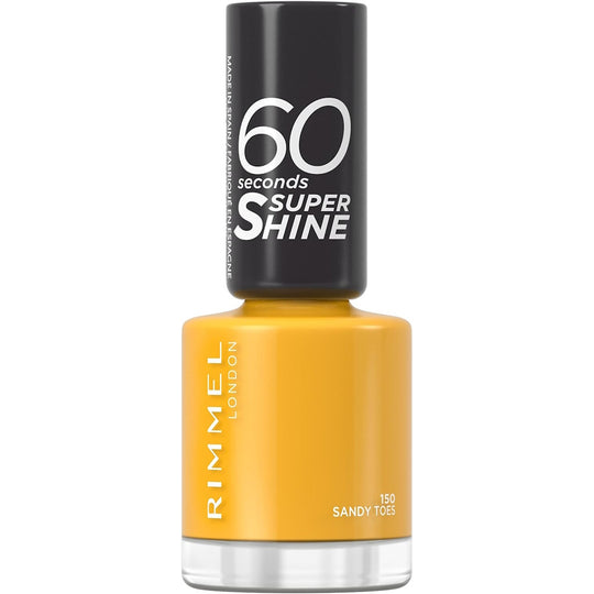 Rimmel London 60 Seconds Super Shine Nail Polish - 150 Sandy Toes