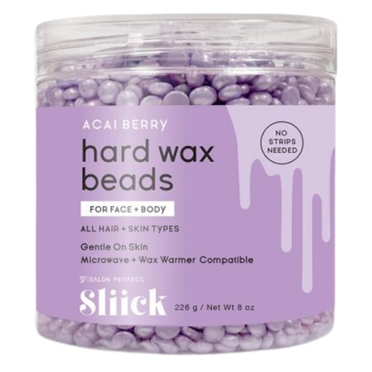 SALON PERFECT Sliick Hard Wax Beads 226g - Acai Berry