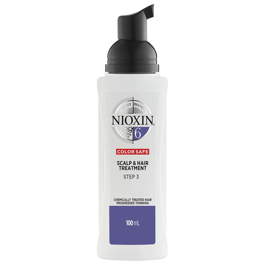 NIOXIN System 6 Scalp & Hair Treatment for Chemically Treated Hair with Progressed Thinning 100mL