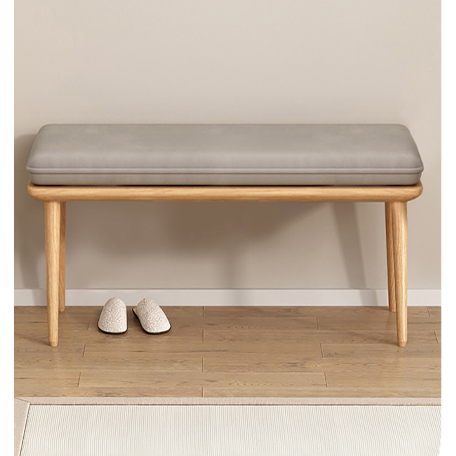 Shoe Rack Bench for Entryway - 60cm