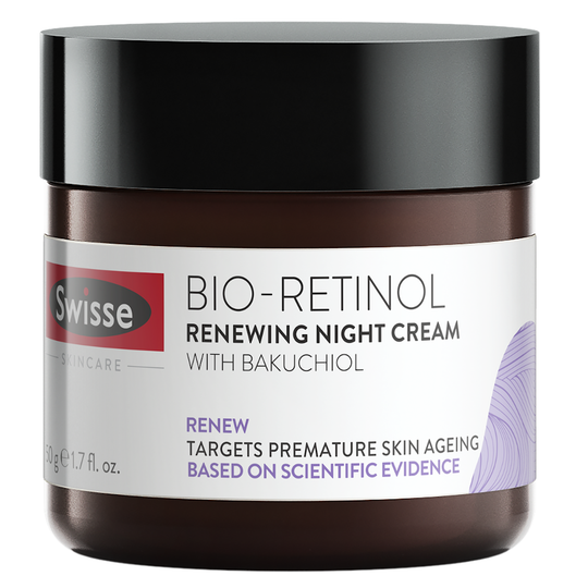 Swisse SKINCARE Bio-Retinol Renewing Night Cream 50g