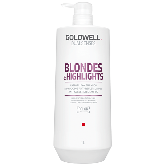 GOLDWELL DualSenses Blondes & Highlights Anti-Yellow Shampoo 1L
