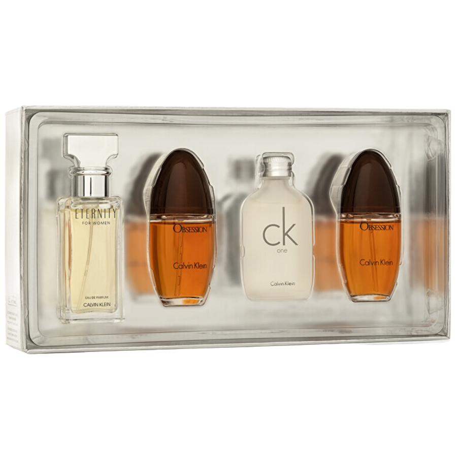 Calvin Klein 15mL EDP 4pc. Mini Gift Set