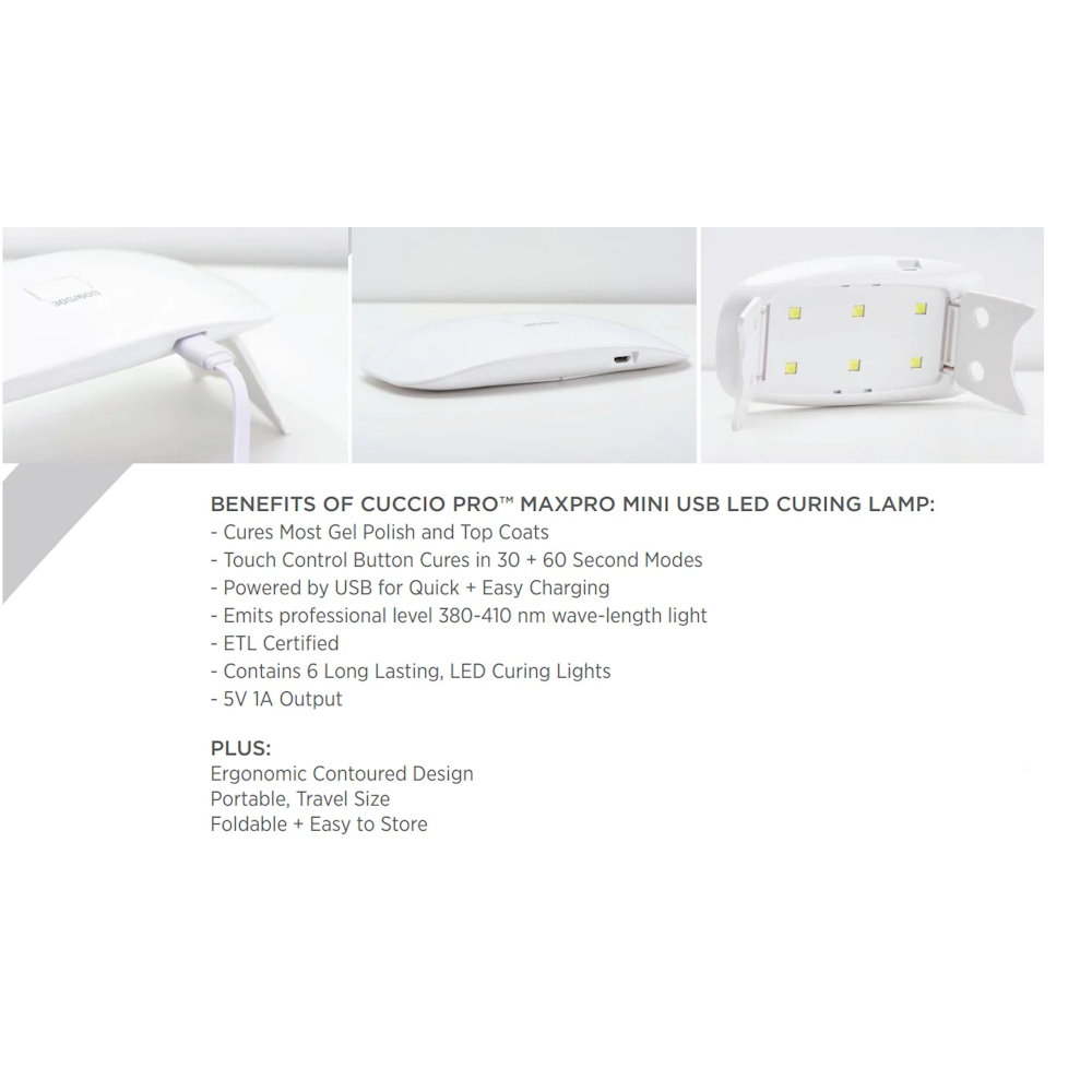 cuccio MaxPro Mini USB LED Lamp