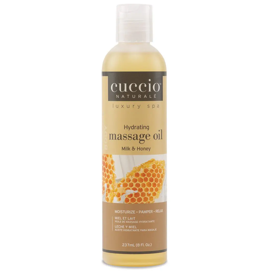 cuccio NATURALE Hydrating Massage Oil 237mL - Milk & Honey