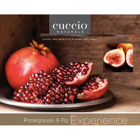 cuccio NATURALE Extra Fine Sea Salt Scrub 226g - Pomegranate & Fig
