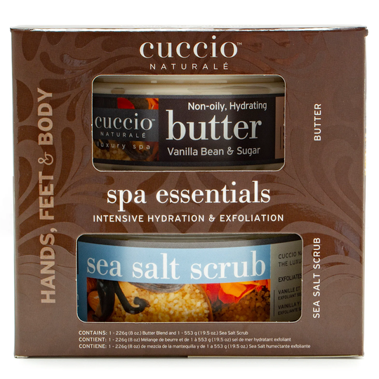 cuccio NATURALE Spa Essentials - Vanilla Bean & Sugar