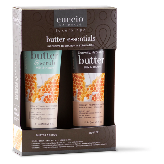 cuccio NATURALE Butter Essentials Kit - Milk & Honey