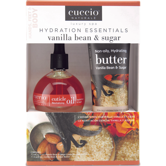 cuccio NATURALE Hydration Essentials Kit - Vanilla Bean & Sugar