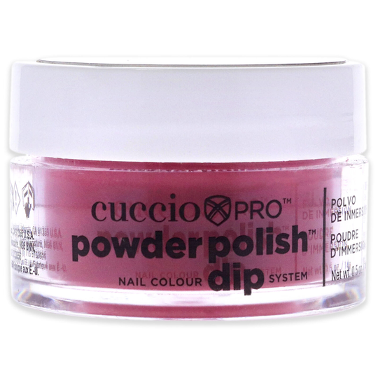 cuccio PRO Powder Polish Nail Colour Dip System 14g - Red Eye to Shanghai