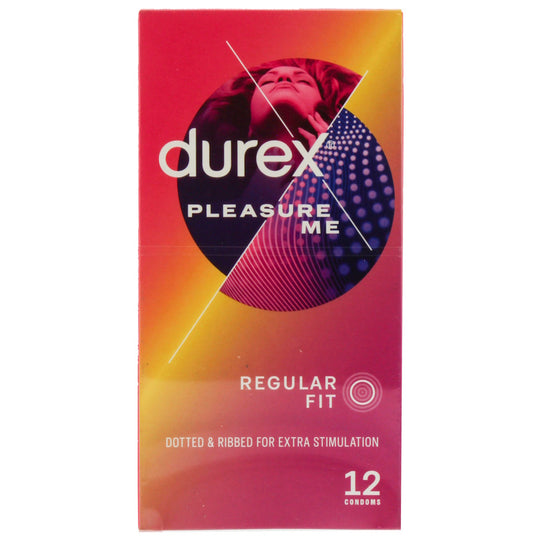 durex Pleasure Me Condoms 12's - Regular Fit