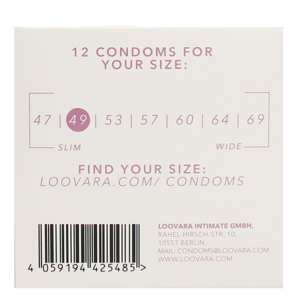 Loovara RACOON Condoms 12's - Size 49