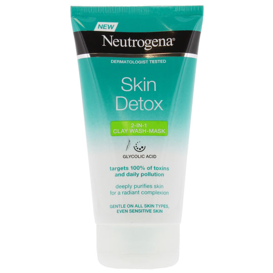 Neutrogena Skin Detox 2in1 Clay Wash-Mask 150mL