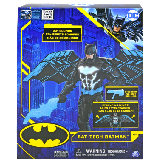 DC Bat-Tech Batman Action Figure with Expanding Wings
