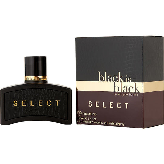 nuparfums Black is Black SELECT Pour Homme 100mL EDT Spray