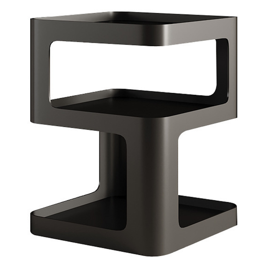 Modern Creative Design Bedside Table - Black