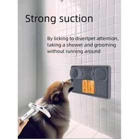 Dog Silicone Licking Pad with Suction Cups
