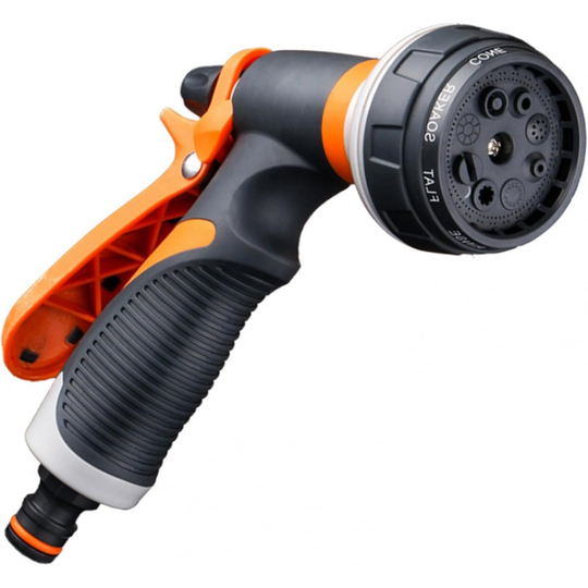 Water Spray Nozzle with 8 Adjustable Watering Patterns