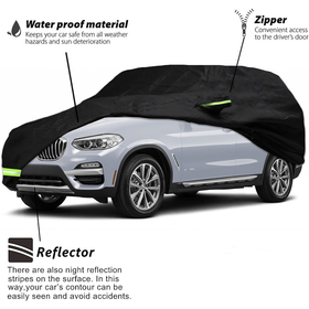 All-Weather Heavy Duty Car Cover for SUV - 5.4m
