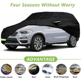 All-Weather Heavy Duty Car Cover for SUV - 4.4m