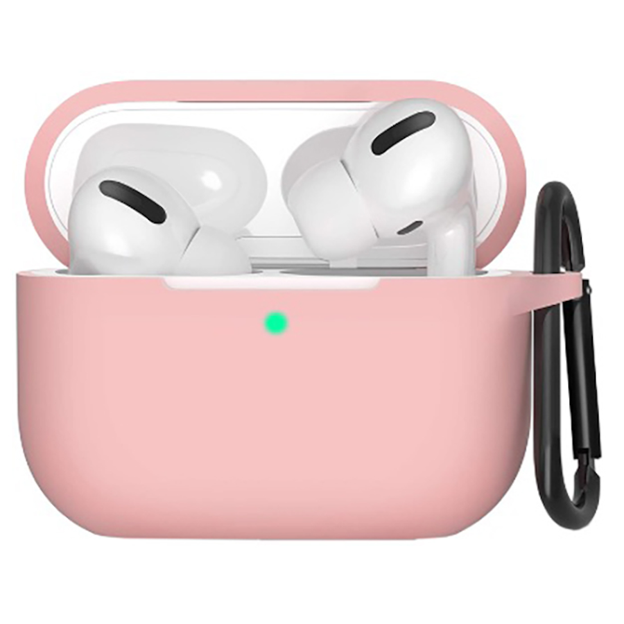 AirPods Pro Case Cover with Carabiner - Pink