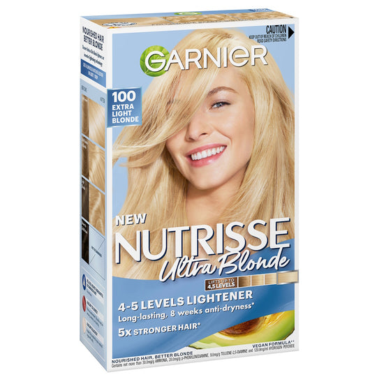 GARNIER Nutrisse Permanent Hair Colour - 100 Extra Light Blonde