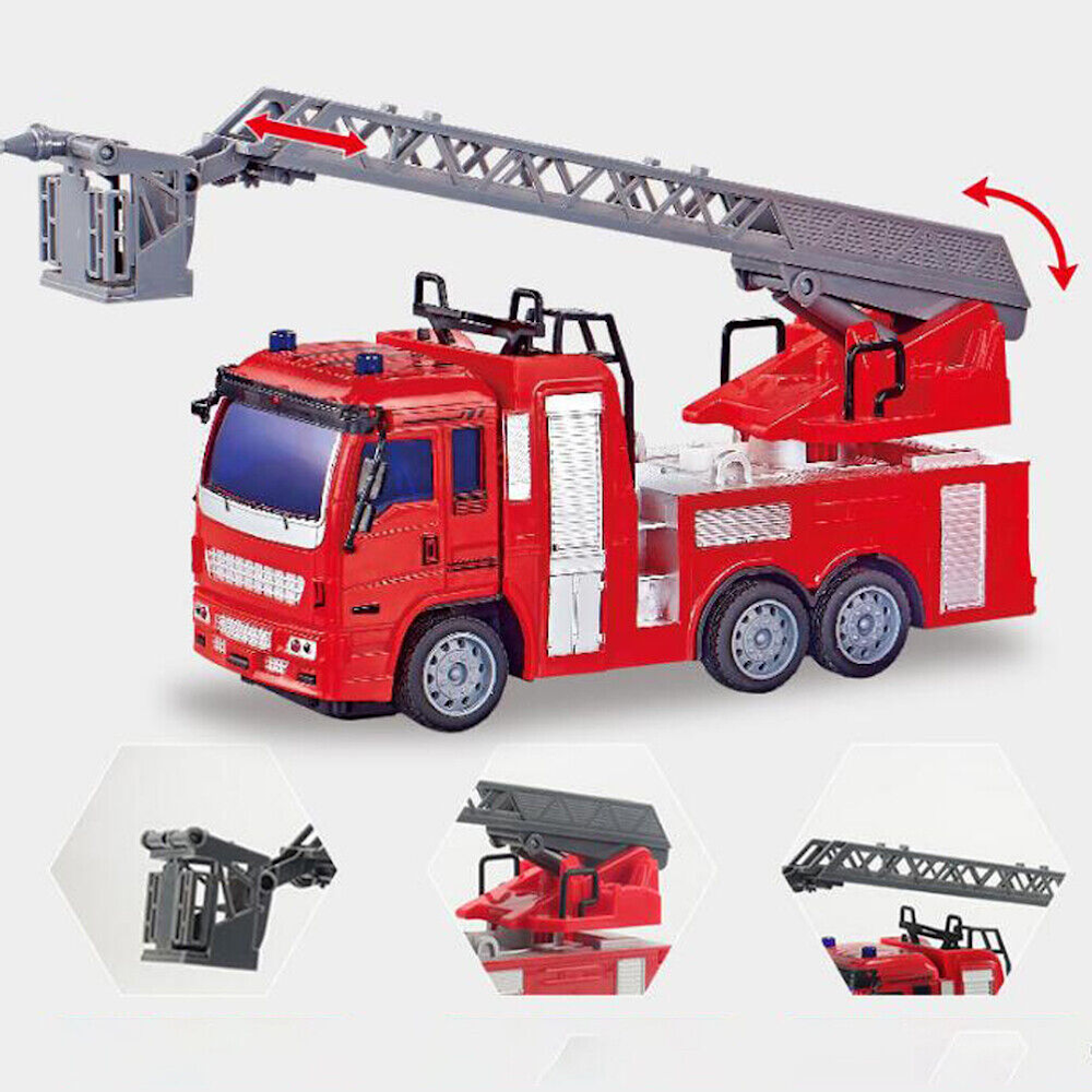 RC 4-Channel Fire Engine Truck Toy