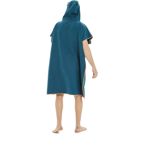 Changing Robe Towel with Hood - Blue