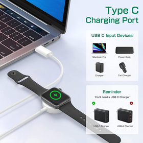 USB Type-C Magnetic Charger for Apple Watch