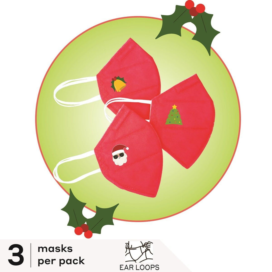 Lanaco Brezy Christmas Mask - 3 Pack