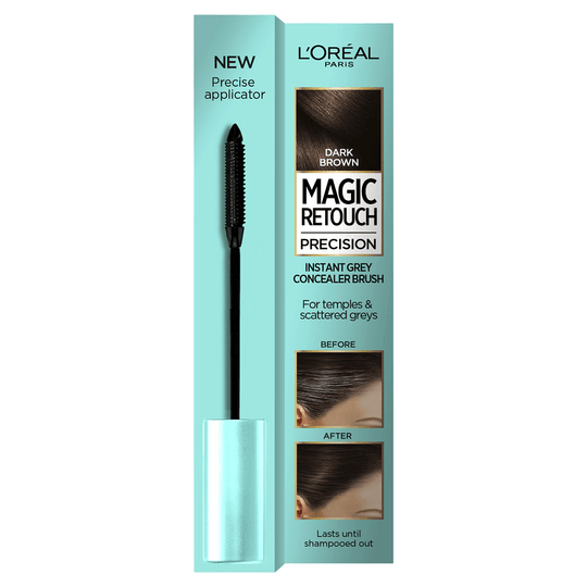 L'Oréal Paris MAGIC RETOUCH Precision Concealer Brush - Dark Brown