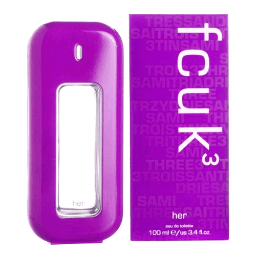 FCUK 3 For Her 100ml EDT
